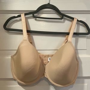Wacoal French Garden Bra Sz 36DDD Seamless Lace Sides Underwire NWOT